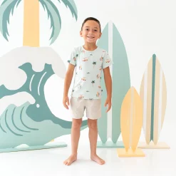 Discount Kyte Baby Toddler Basic Tee in Dew Surf