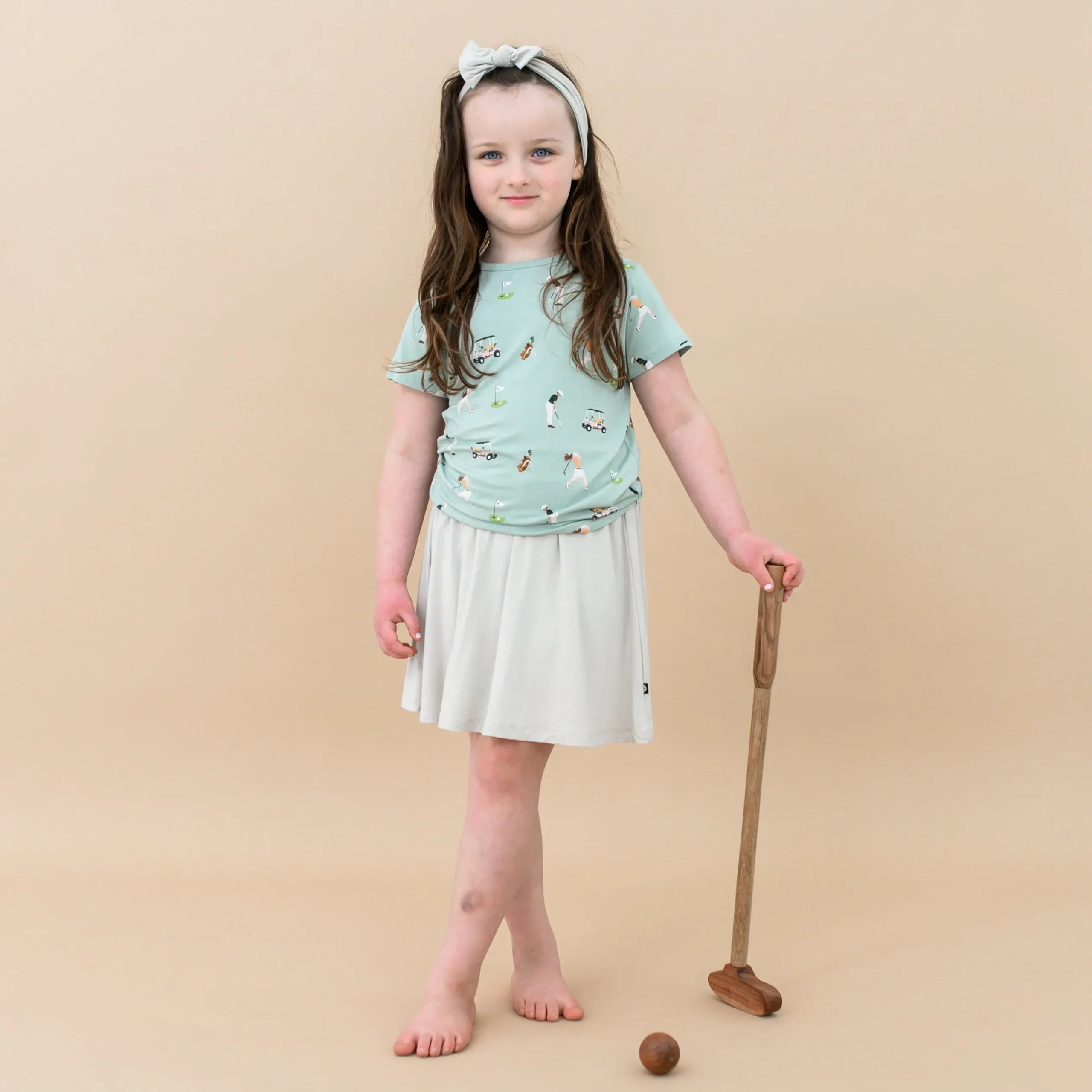 Kyte Baby Toddler Basic Tee in Golf