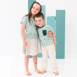Kyte Baby Toddler Basic Tee in Golf