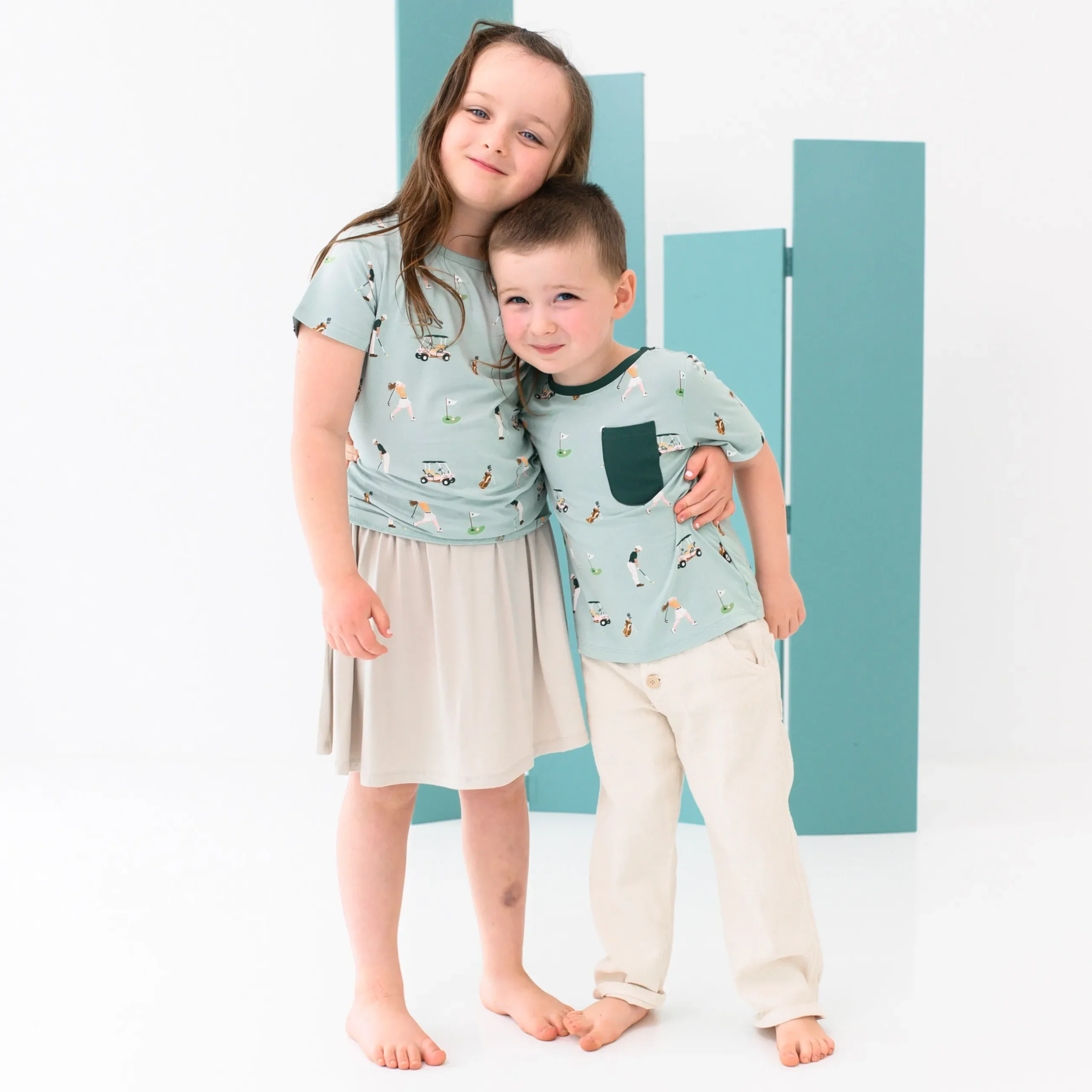 Kyte Baby Toddler Basic Tee in Golf