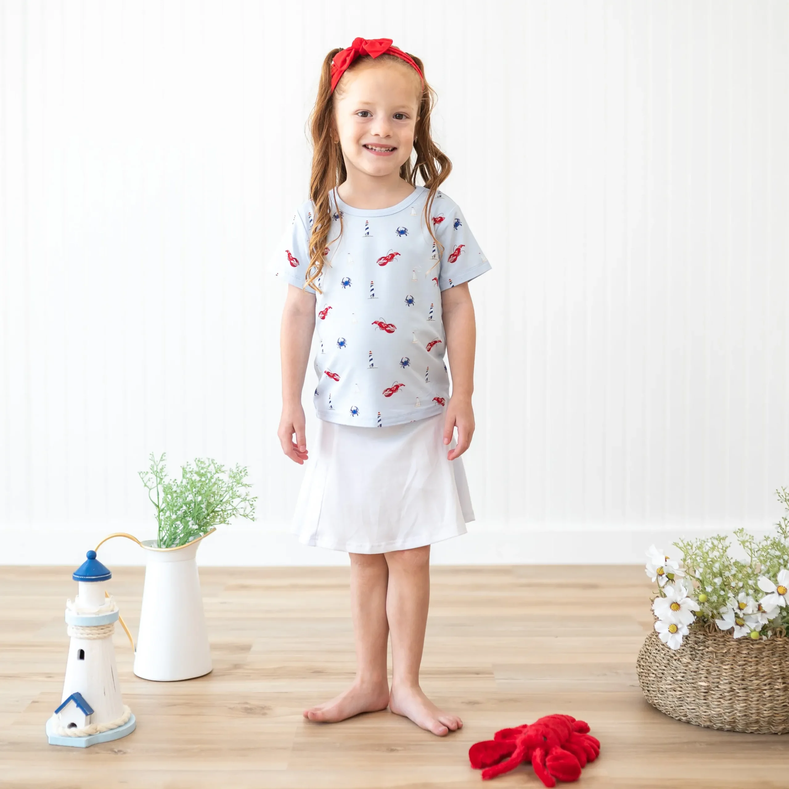 Online Kyte Baby Toddler Basic Tee in Harbor