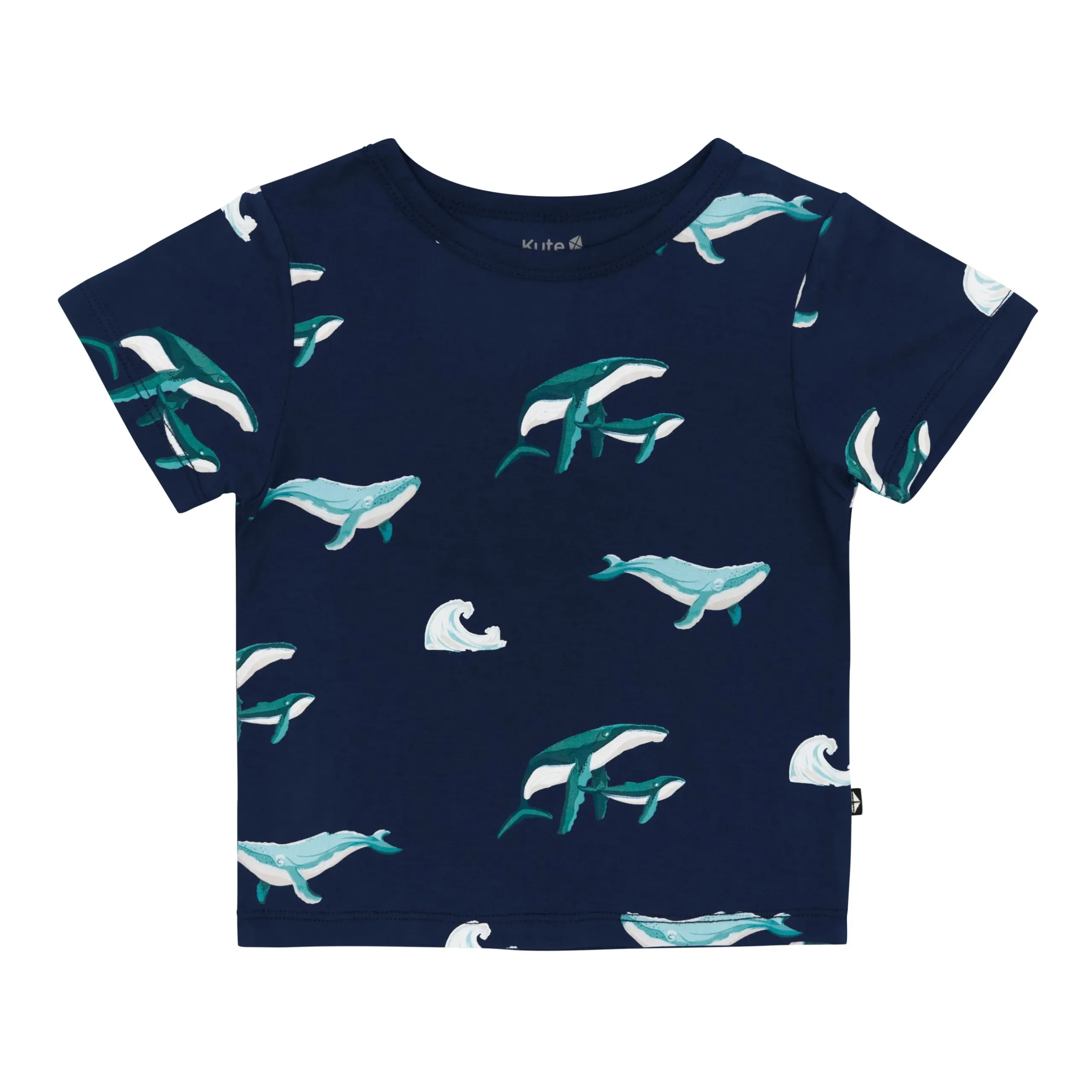 Hot Kyte Baby Toddler Basic Tee in Humpback