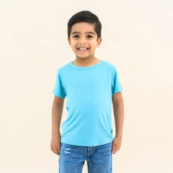 New Kyte Baby Toddler Basic Tee in Makai