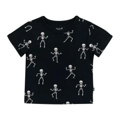 Best Kyte Baby Toddler Basic Tee in Skeleton