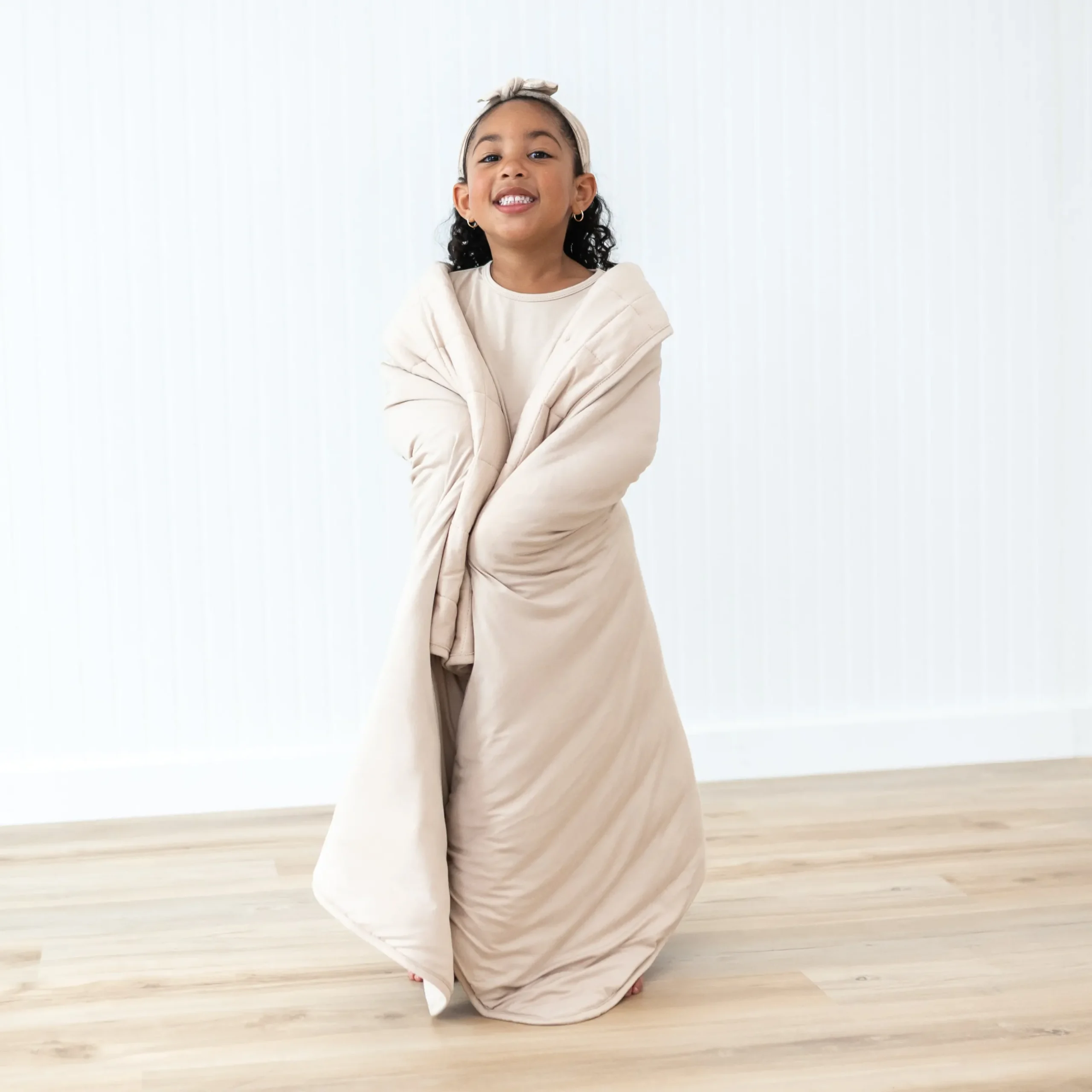 New Kyte Baby Toddler Blanket in 2.5 Bisque