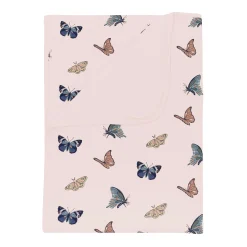 Sale Kyte Baby Toddler Blanket in 1.0 Blush Butterfly