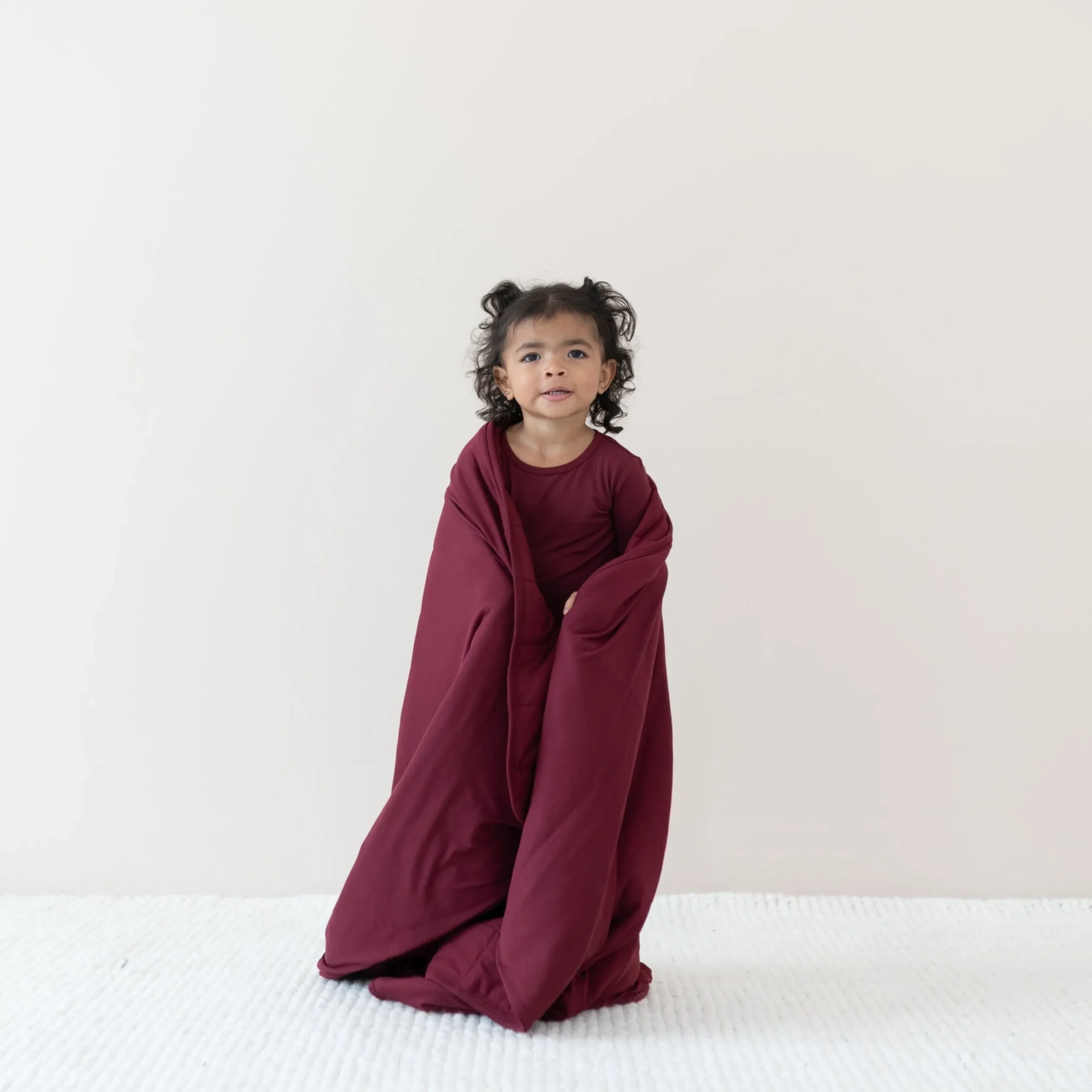 Kyte Baby Toddler Blanket in 2.5 Burgundy