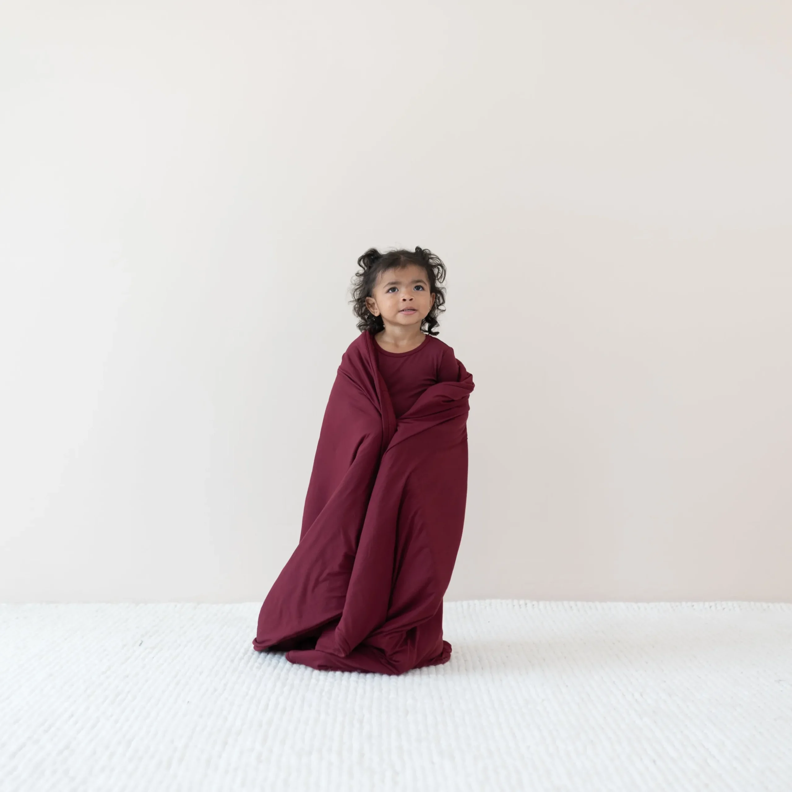 Kyte Baby Toddler Blanket in 2.5 Burgundy