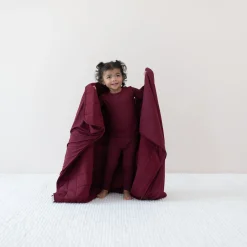 Kyte Baby Toddler Blanket in 2.5 Burgundy