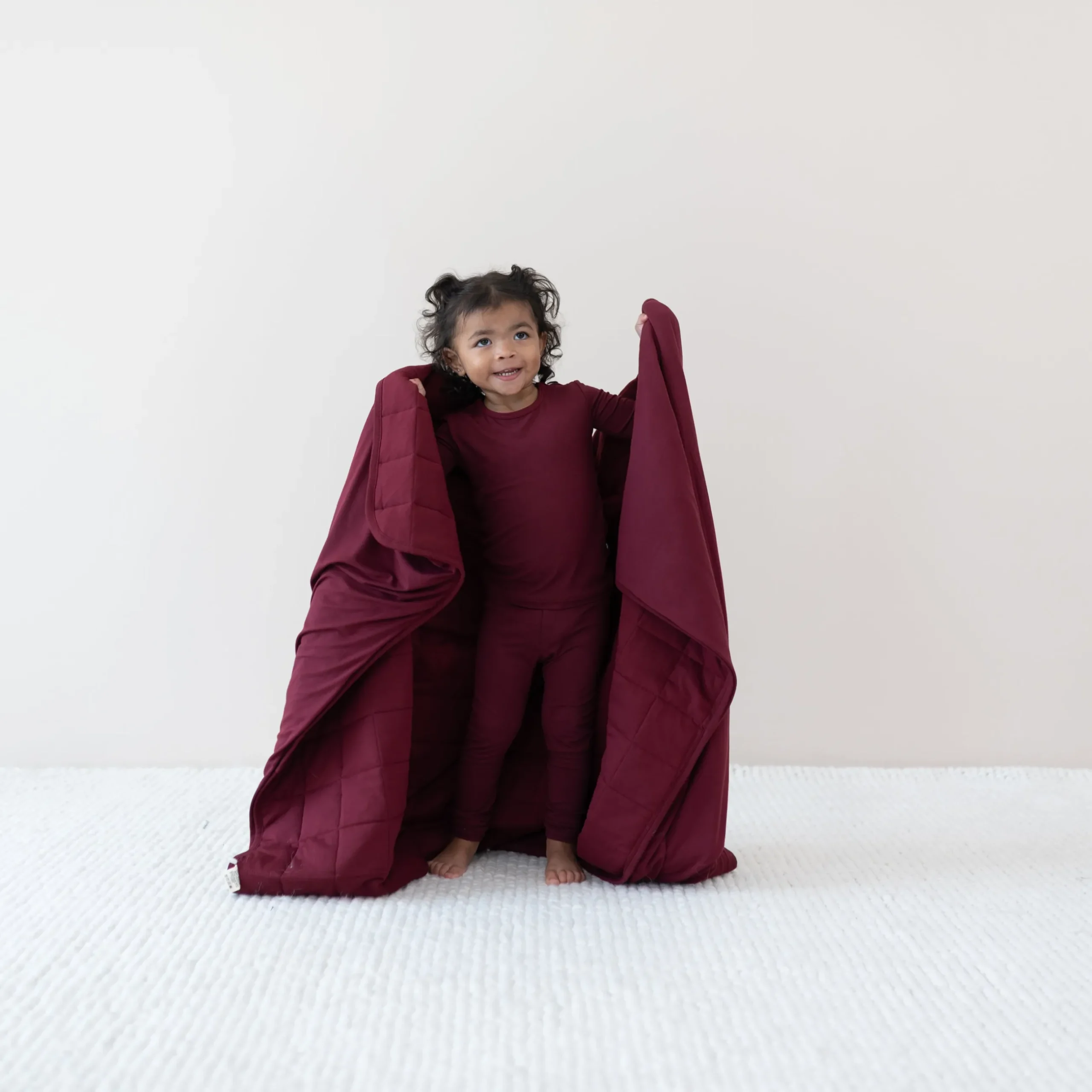 Kyte Baby Toddler Blanket in 2.5 Burgundy
