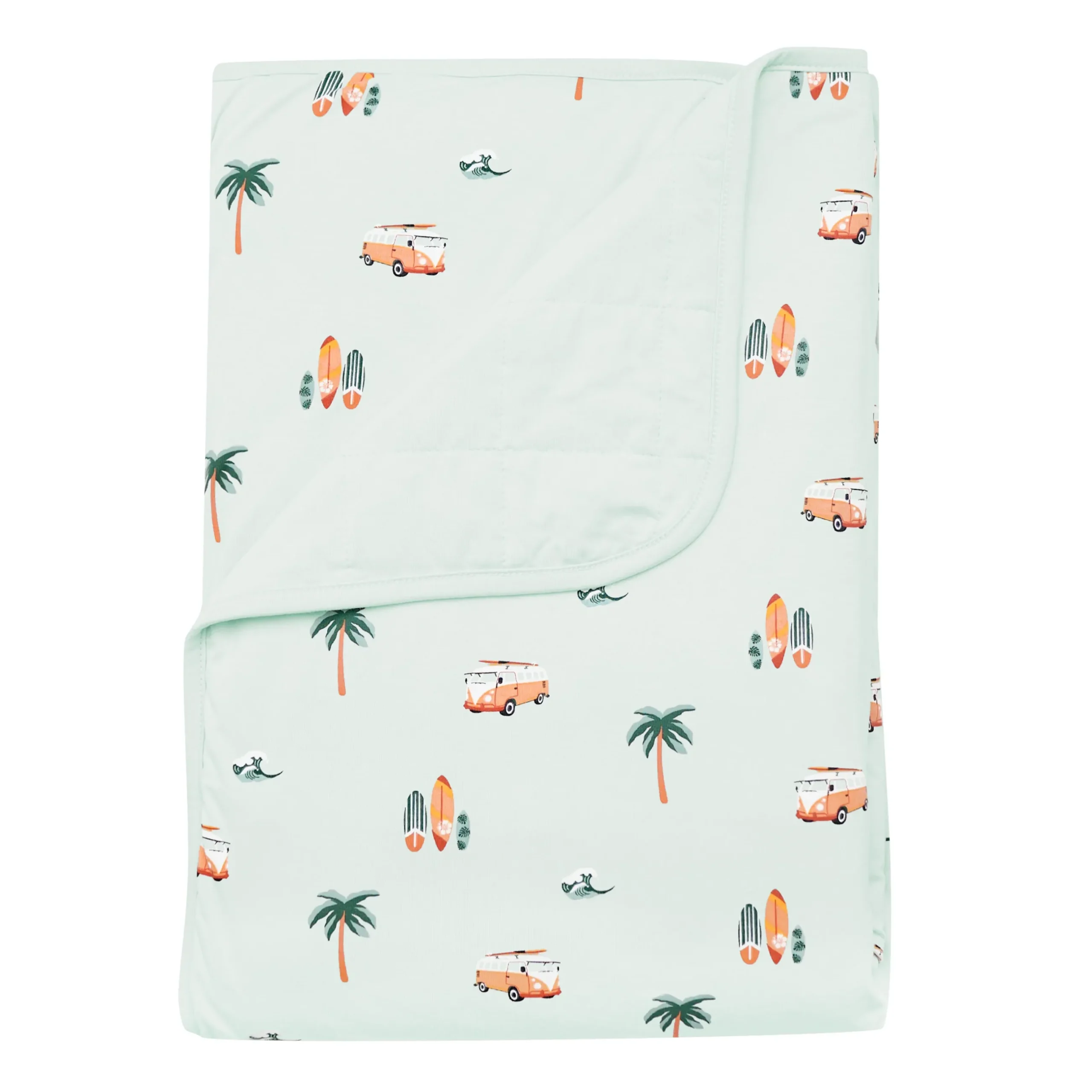 Sale Kyte Baby Toddler Blanket in Dew Surf 1.0