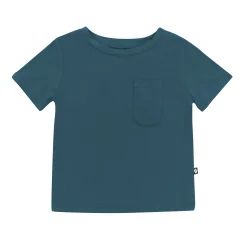 Kyte Baby Toddler Crew Neck Tee in Atlantic