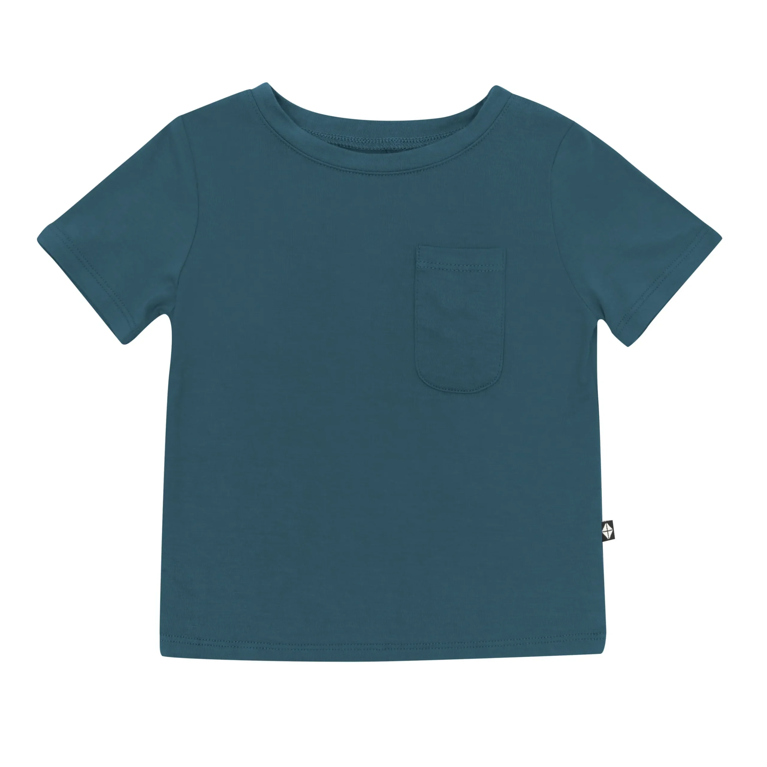 Kyte Baby Toddler Crew Neck Tee in Atlantic