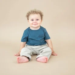 Kyte Baby Toddler Crew Neck Tee in Atlantic
