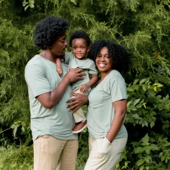 Sale Kyte Baby Toddler Crew Neck Tee in Thyme