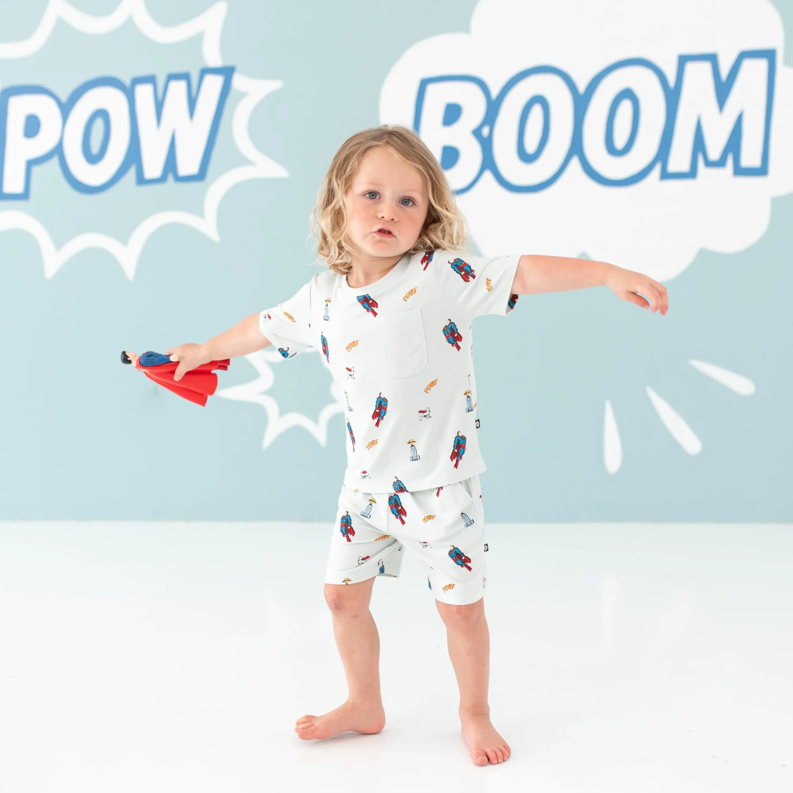 Clearance Kyte Baby Toddler Crew Neck Tee in Superman™