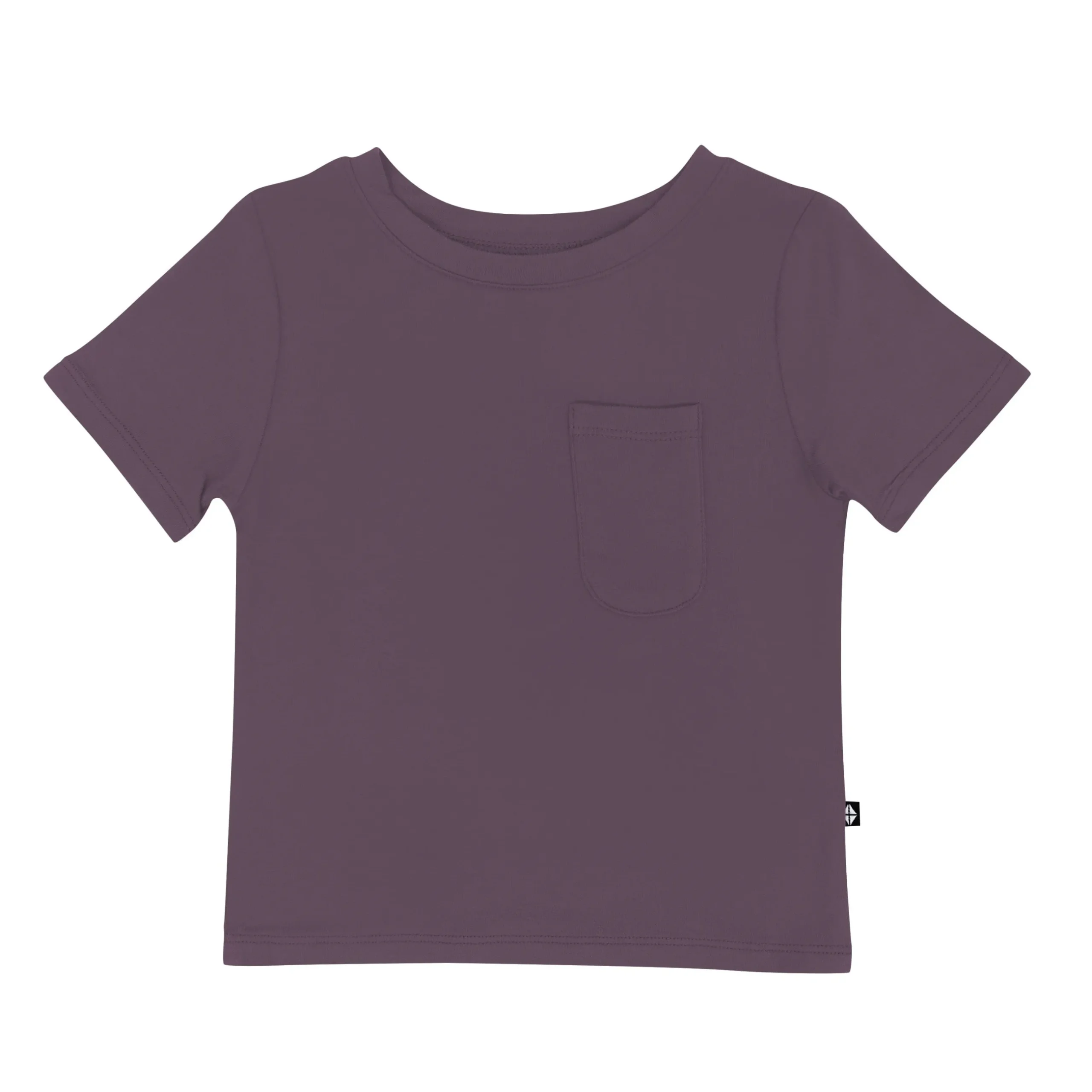 Online Kyte Baby Toddler Crew Neck Tee in Currant