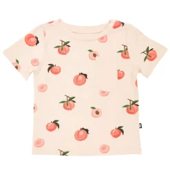 Online Kyte Baby Toddler Crew Neck Tee in Peach
