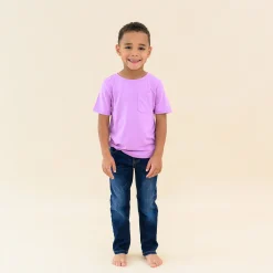 Hot Kyte Baby Toddler Crew Neck Tee in Poi