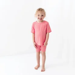 Best Kyte Baby Toddler Crew Neck Tee in Guava