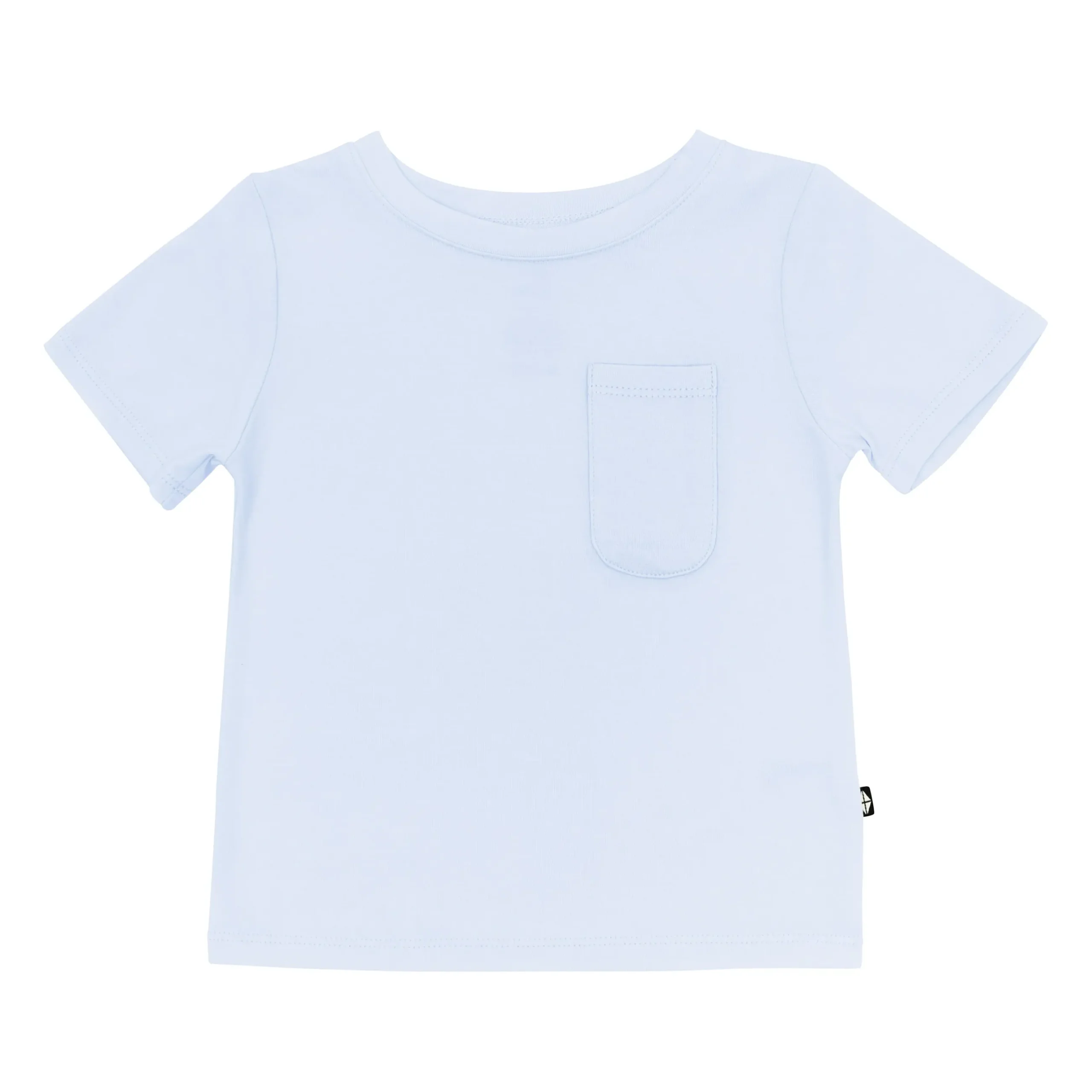 Kyte Baby Toddler Crew Neck Tee in Mist