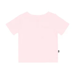 Hot Kyte Baby Toddler Crew Neck Tee in Sakura