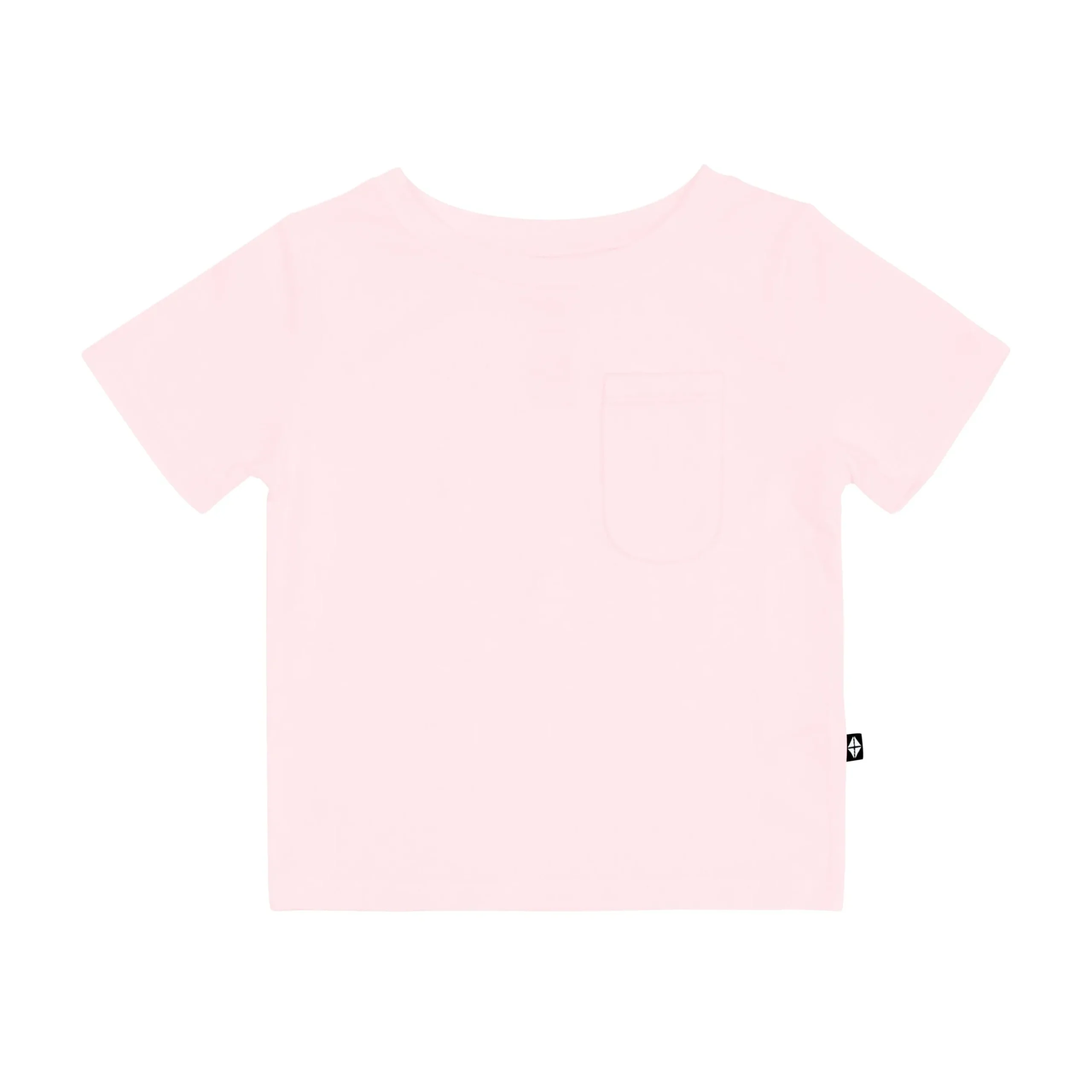 Hot Kyte Baby Toddler Crew Neck Tee in Sakura