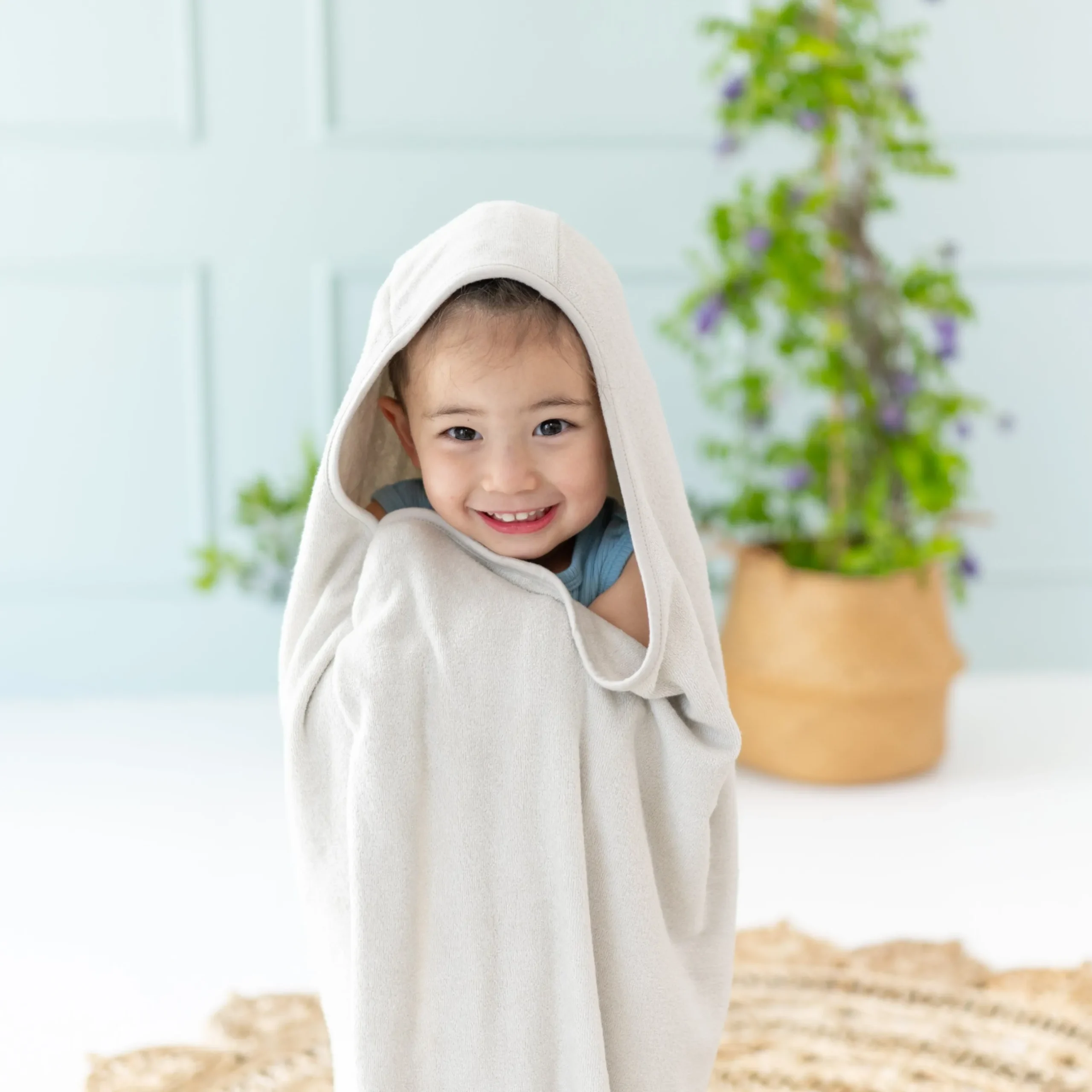 Online Kyte Baby Toddler Hooded Bath Towel in Oat