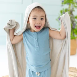 Online Kyte Baby Toddler Hooded Bath Towel in Oat