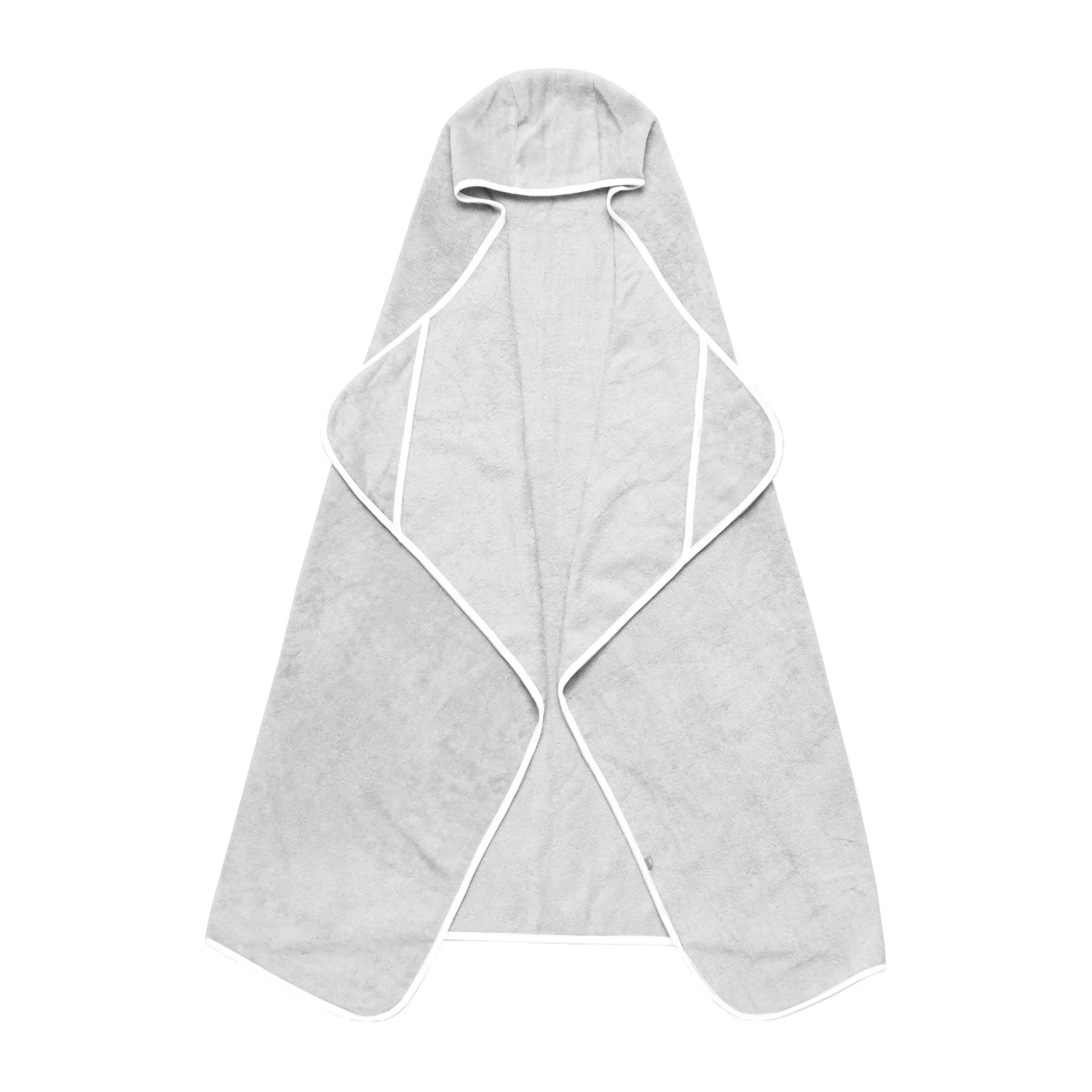Best Kyte Baby Toddler Hooded Bath Towel in Storm with Cloud Trim