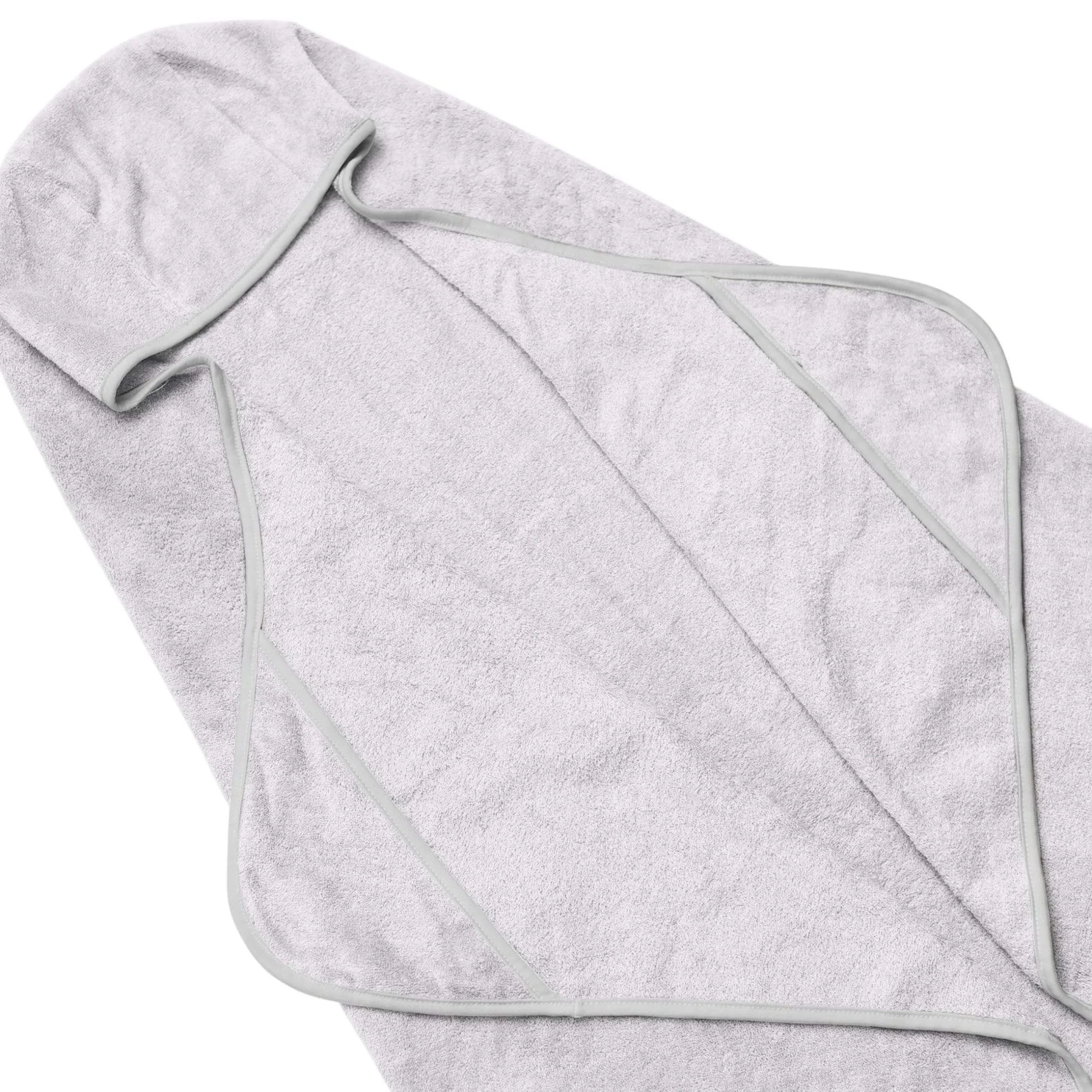 Clearance Kyte Baby Toddler Hooded Bath Towel in Storm