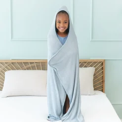 Best Kyte Baby Toddler Hooded Bath Towel in Fog