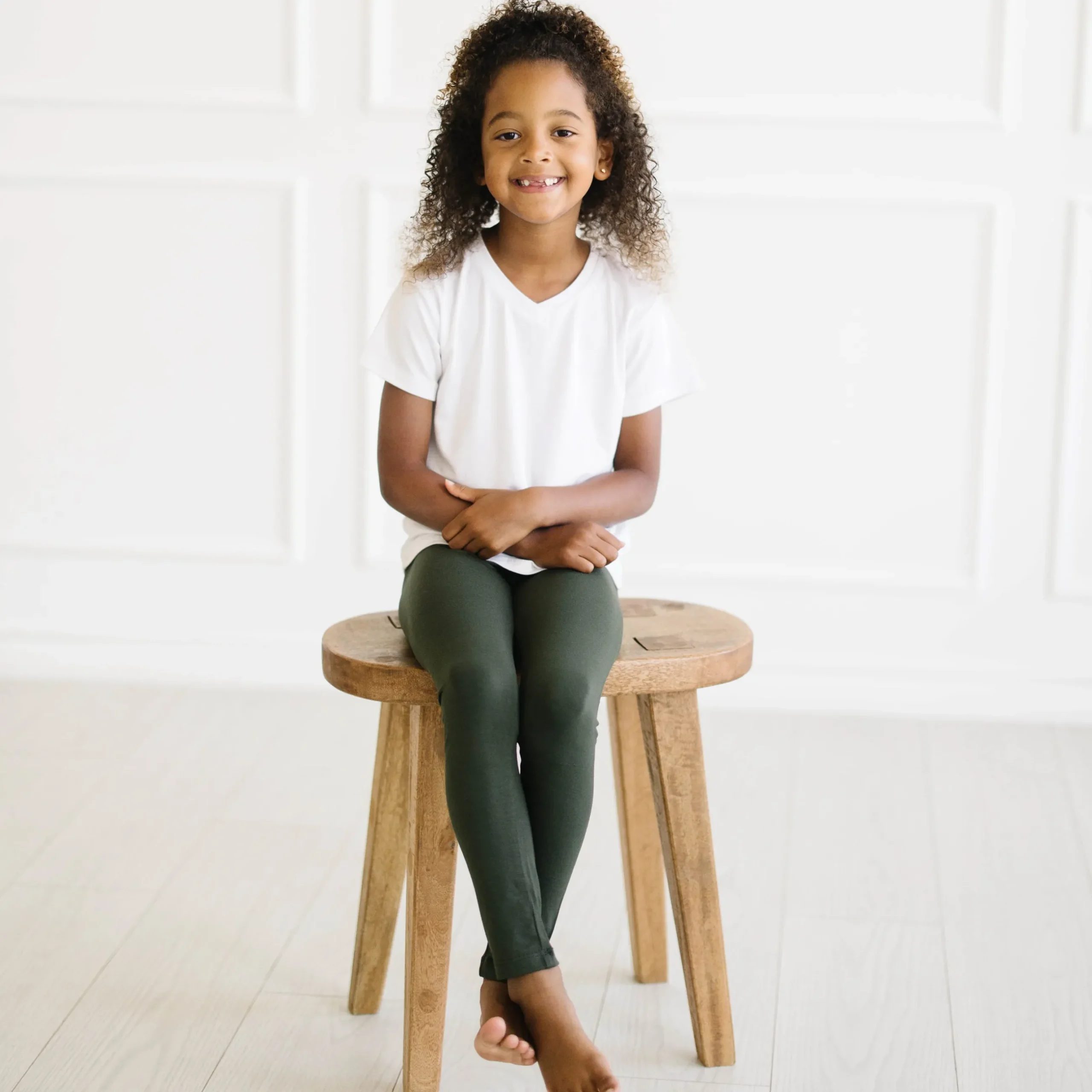 New Kyte Baby Toddler Leggings in Fir