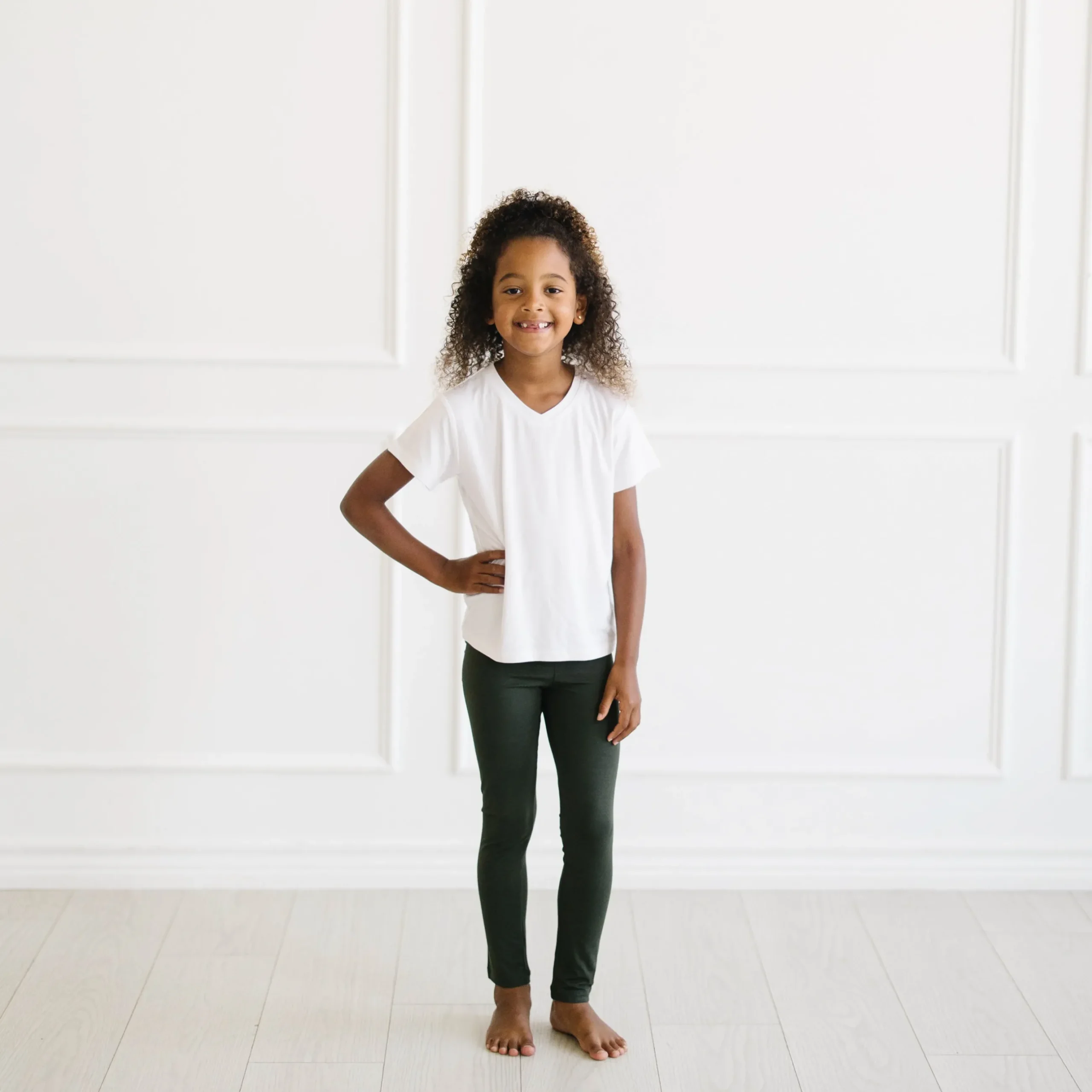 New Kyte Baby Toddler Leggings in Fir