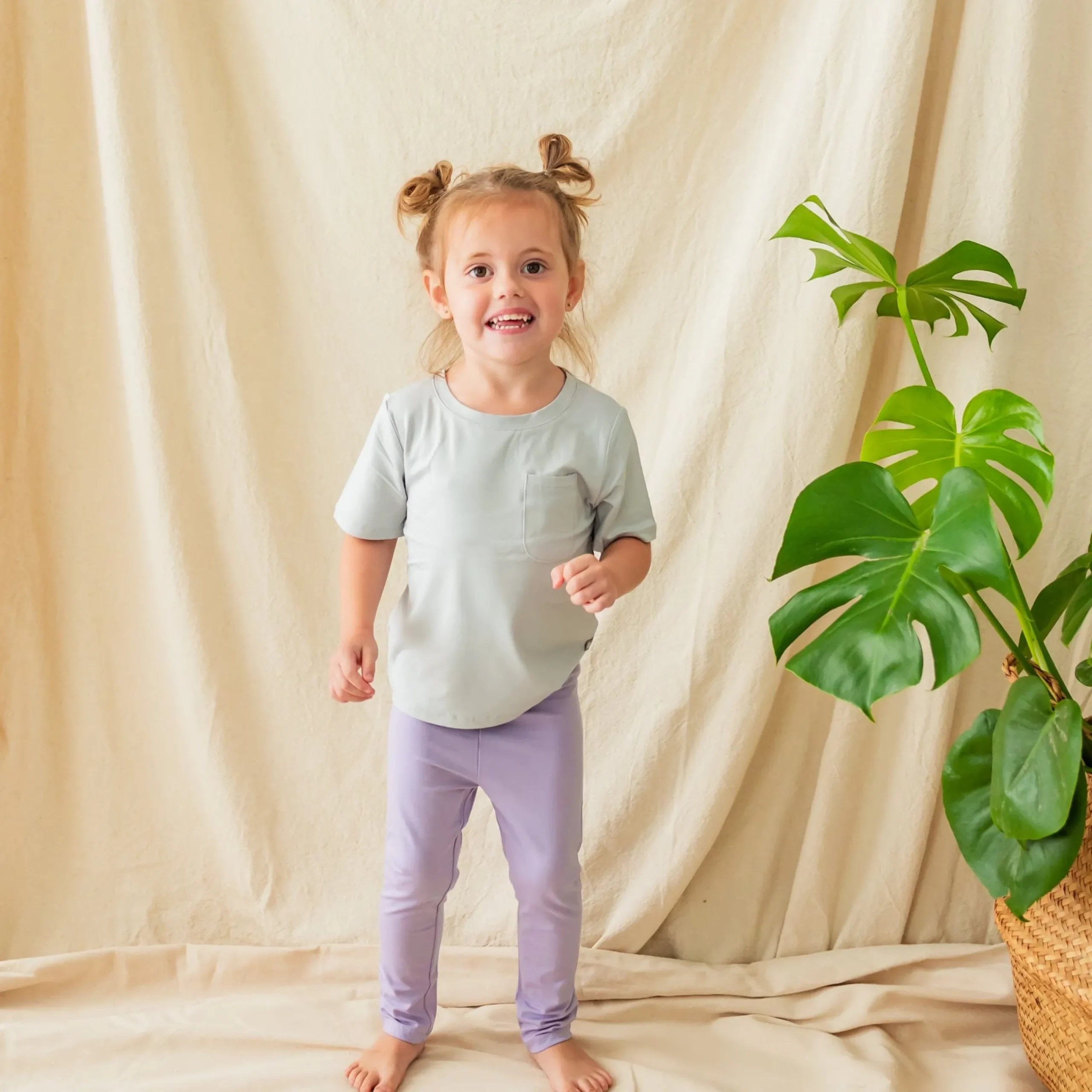 Kyte Baby Toddler Leggings in Taro