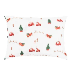 Kyte Baby Toddler Pillowcase in Santa Sleigh