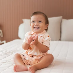 Clearance Kyte Baby Toddler Short Sleeve Polo in Bewitched