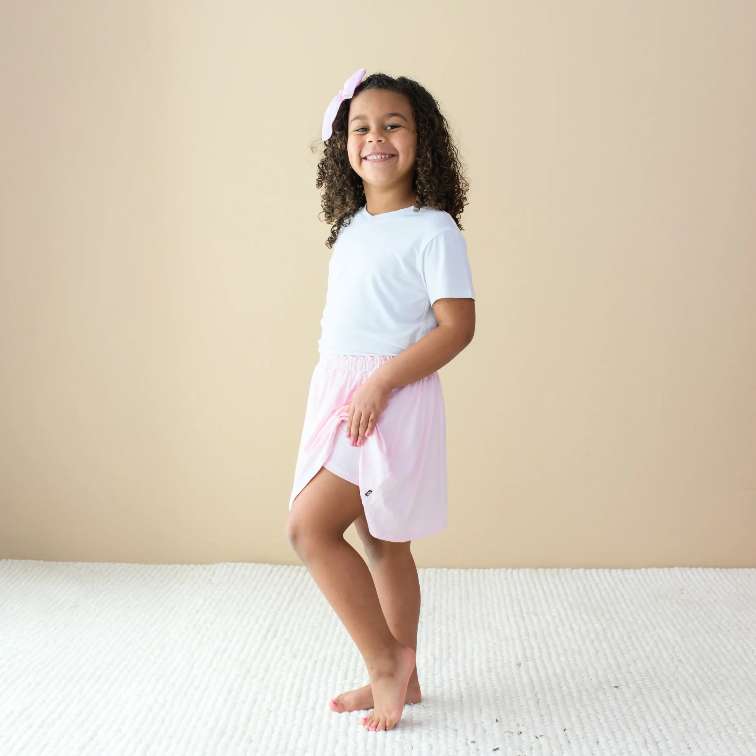 New Kyte Baby Toddler Skort in Sakura