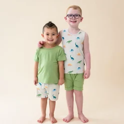 Outlet Kyte Baby Toddler Tank Top in Ecru Roar