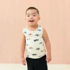 Clearance Kyte Baby Toddler Tank Top in Vintage Truck