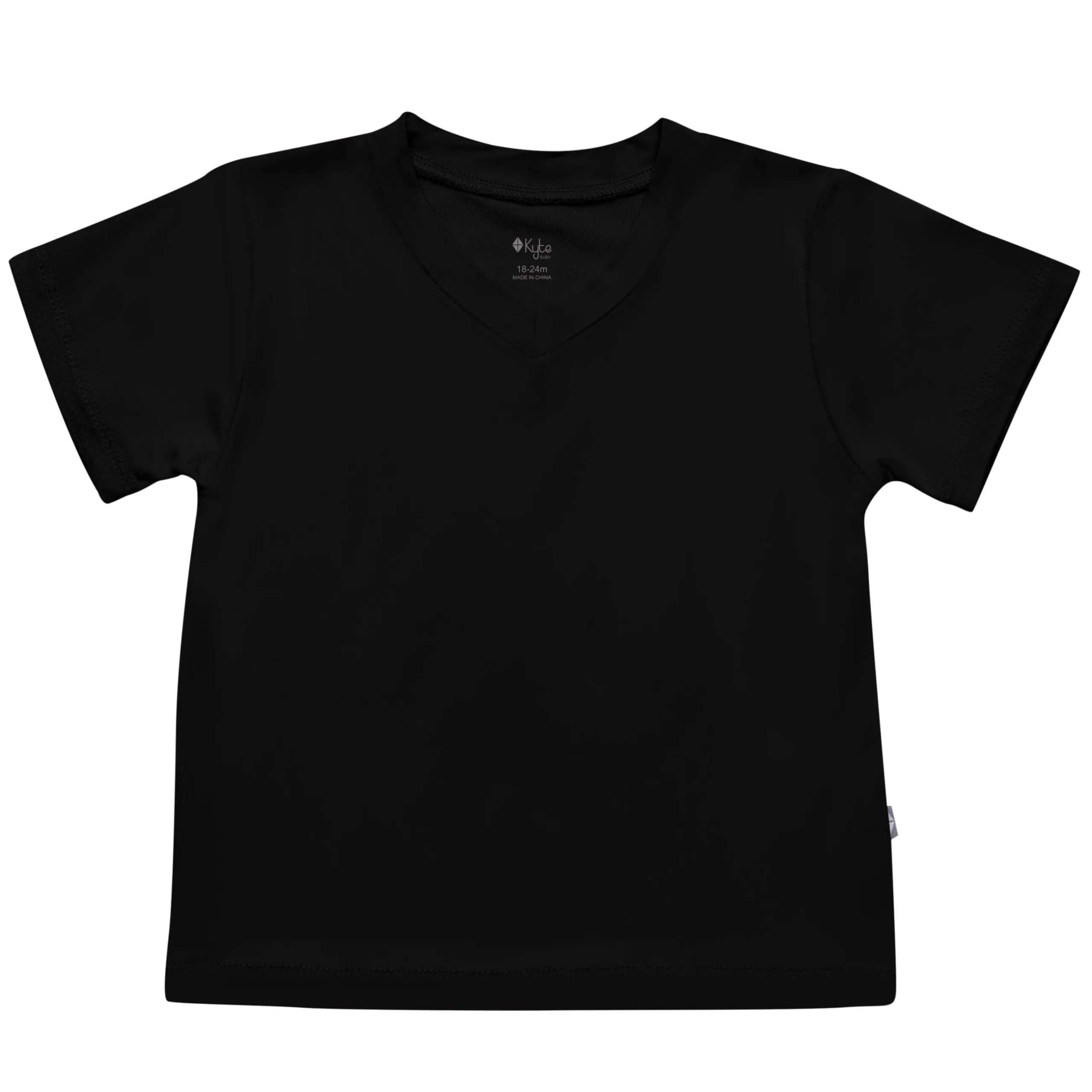 Best Kyte Baby Toddler V-Neck Tee in Midnight