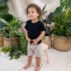 Best Kyte Baby Toddler V-Neck Tee in Midnight