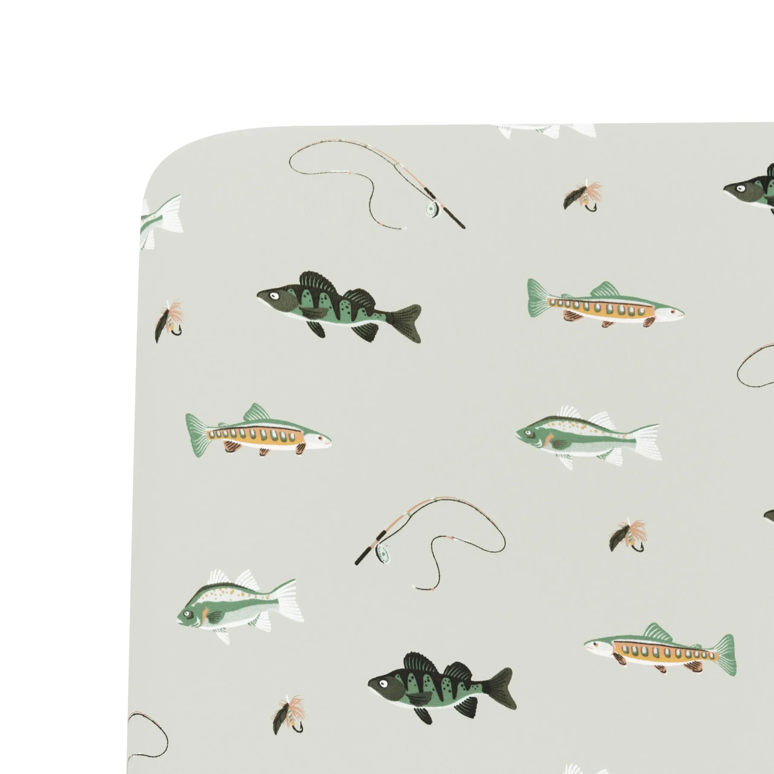 New Kyte Baby Twin Sheet in Fishing