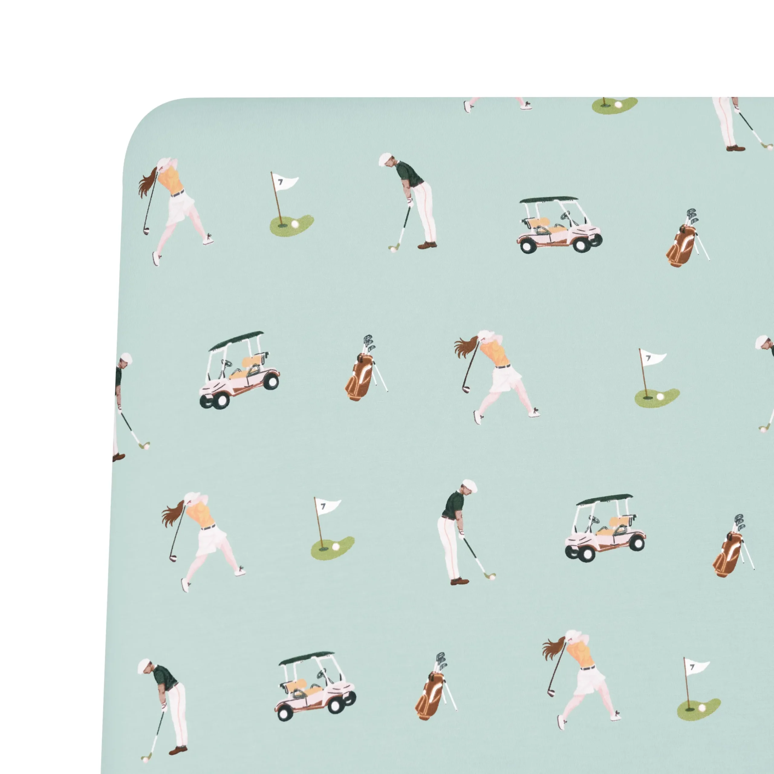 Outlet Kyte Baby Twin Sheet in Golf