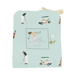 Outlet Kyte Baby Twin Sheet in Golf
