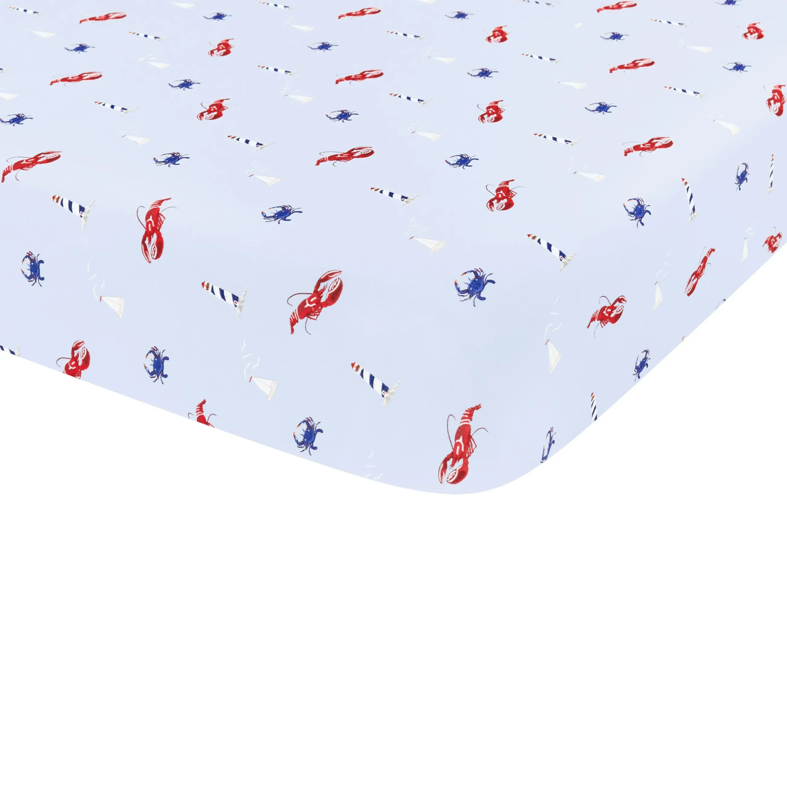 Hot Kyte Baby Twin Sheet in Harbor
