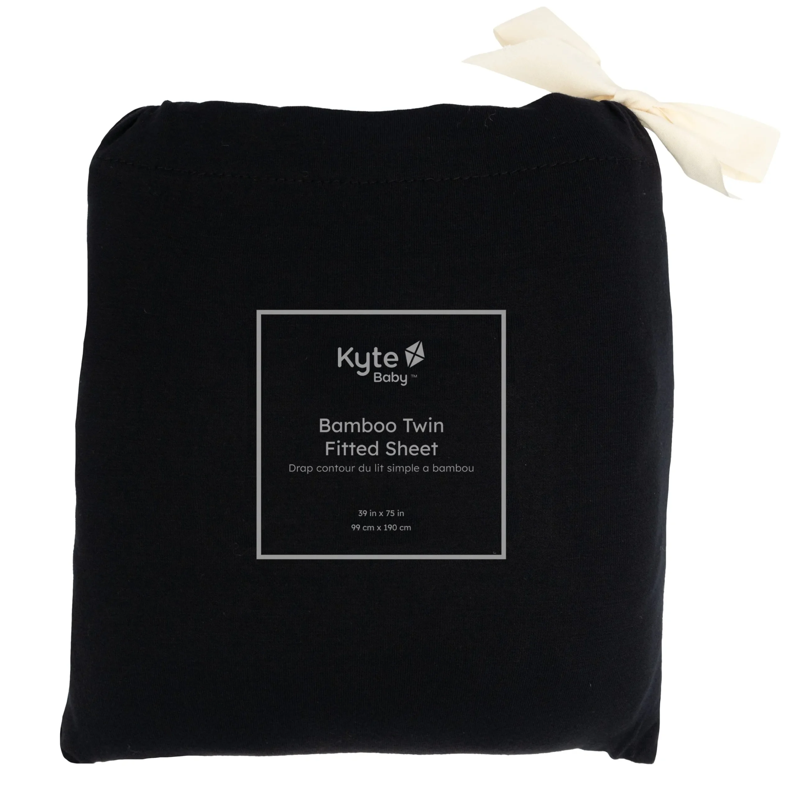 Discount Kyte Baby Twin Sheet in Midnight