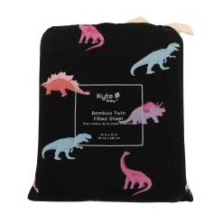Clearance Kyte Baby Twin Sheet in Midnight Roar