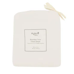 Best Kyte Baby Twin Sheet in Oat