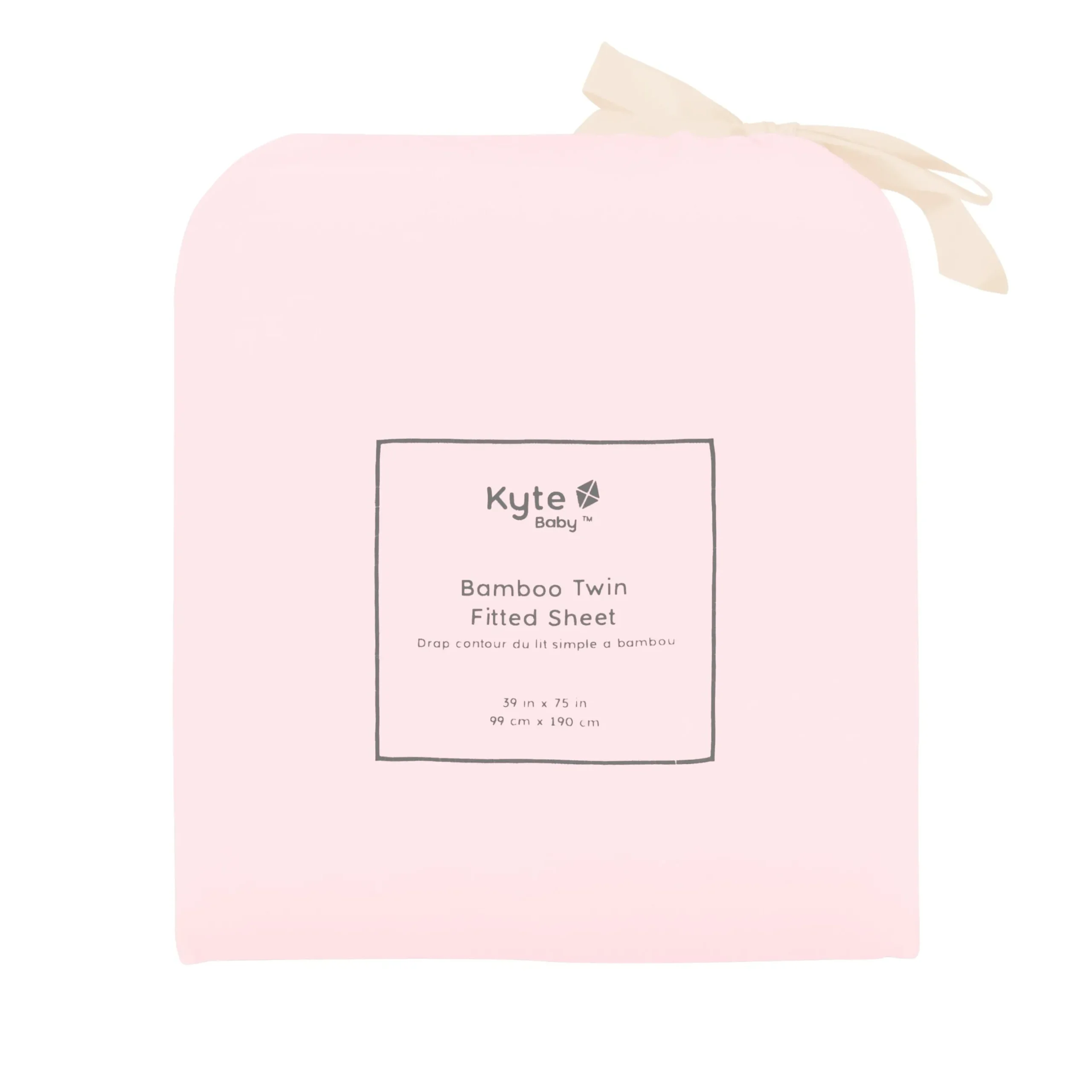 Hot Kyte Baby Twin Sheet in Sakura